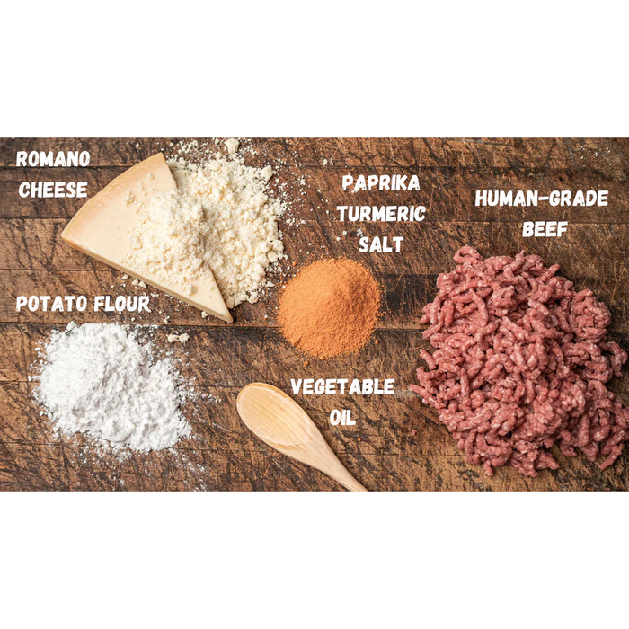 Saint Rocco's Cheeseburger Dog Treats