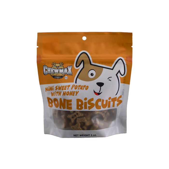 ChewMax Mini Sweet Potato with Honey Bone Biscuits
