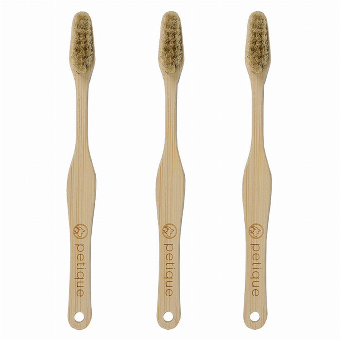 Eco-Friendly Bamboo Pet Toothbrush