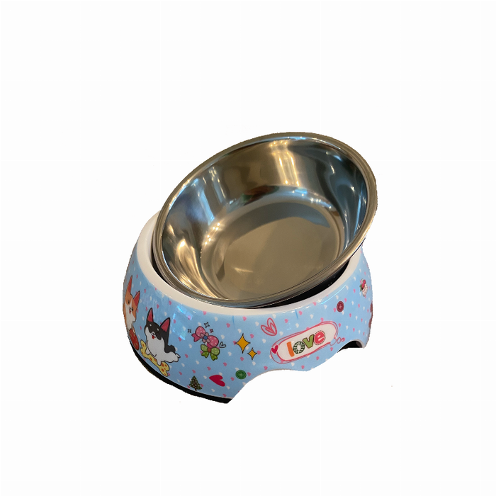 Cutie Ties Dog Bowl