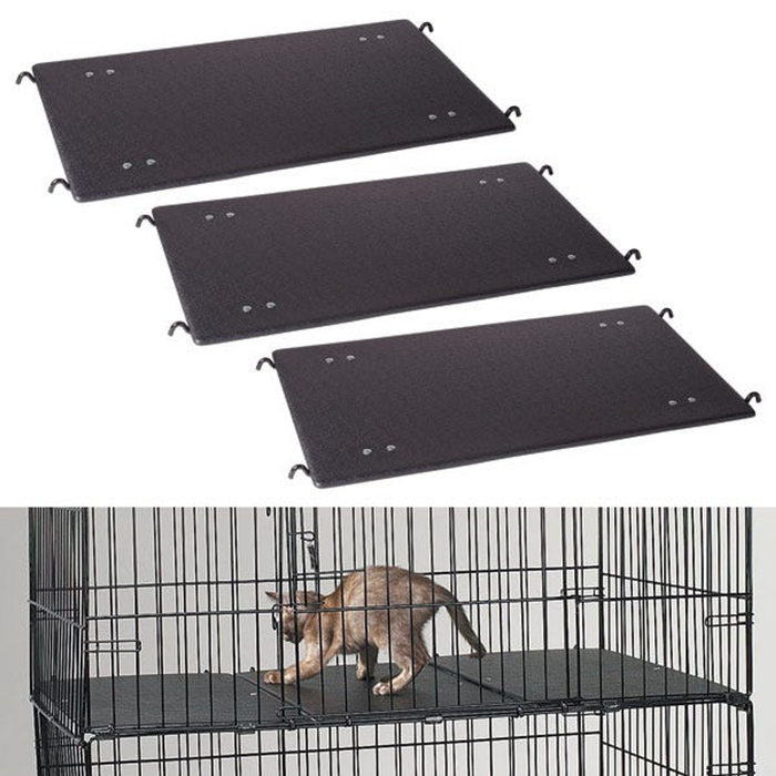 PS Cat Cage Deluxe Platform 3Pc