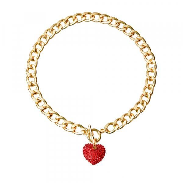 Heart Toggle Necklace