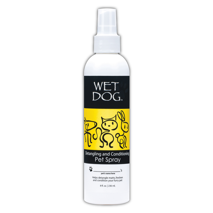 Wet Dog Detangling and Conditioning Pet Spray