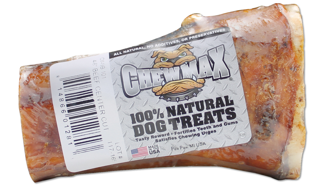ChewMax Natural Beef Center Cut Dog Bone