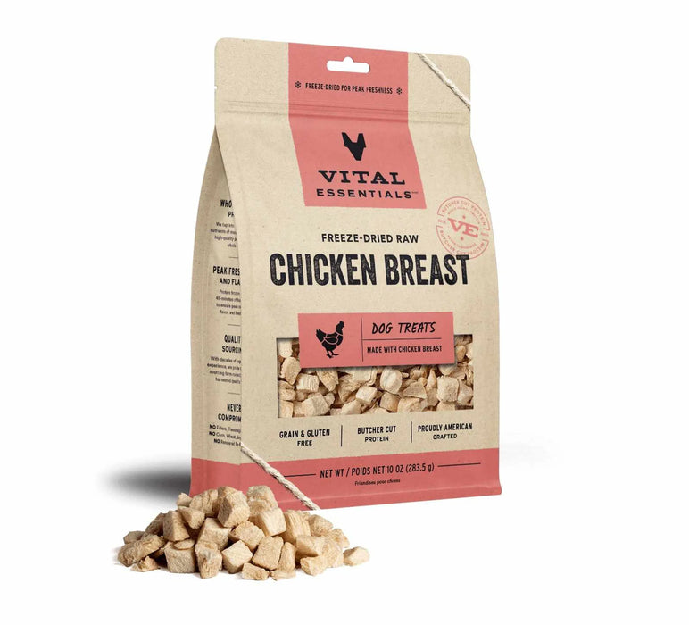 Vital Essentials(R) Freeze-Dried Raw Chicken Breast Dog Treats,