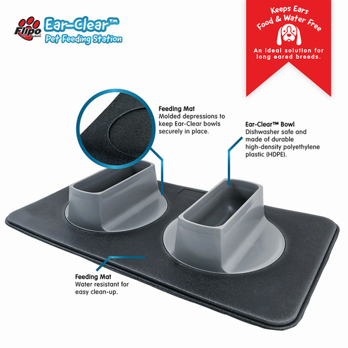 Ear-Clear - Pet Feeding Station