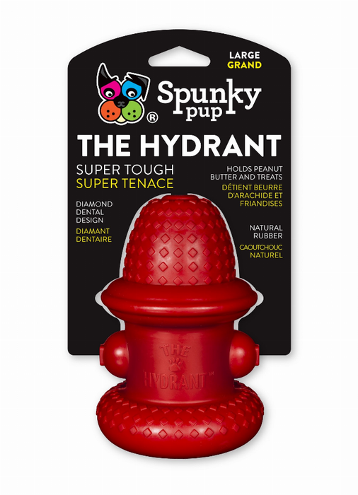 Rubber Hydrant Dog Toy