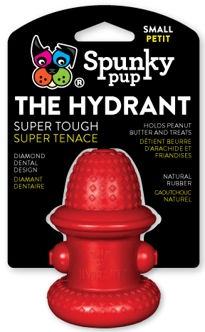 Rubber Hydrant Dog Toy