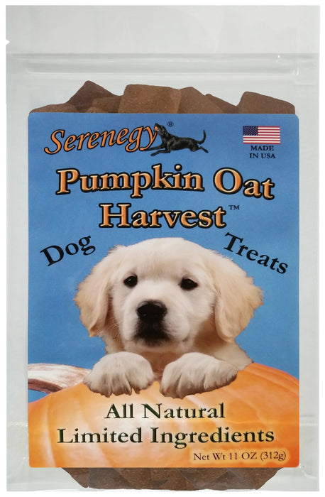 Serenegy Pumpkin Oat Harvest Dog Treat