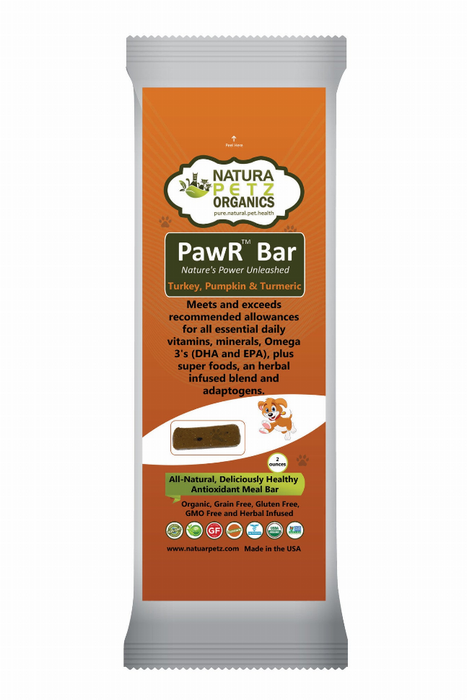 Pawr Bar - Deliciously Healthy, Complete Protein Meal Bar For Dogs On The Go!